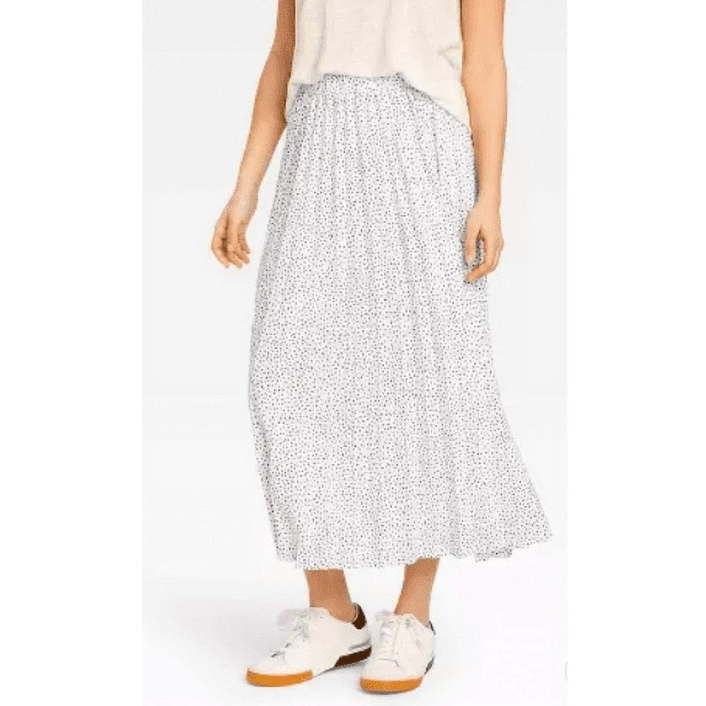 🖤A New Day Women's Midi Pleated A-Line Skirt🖤